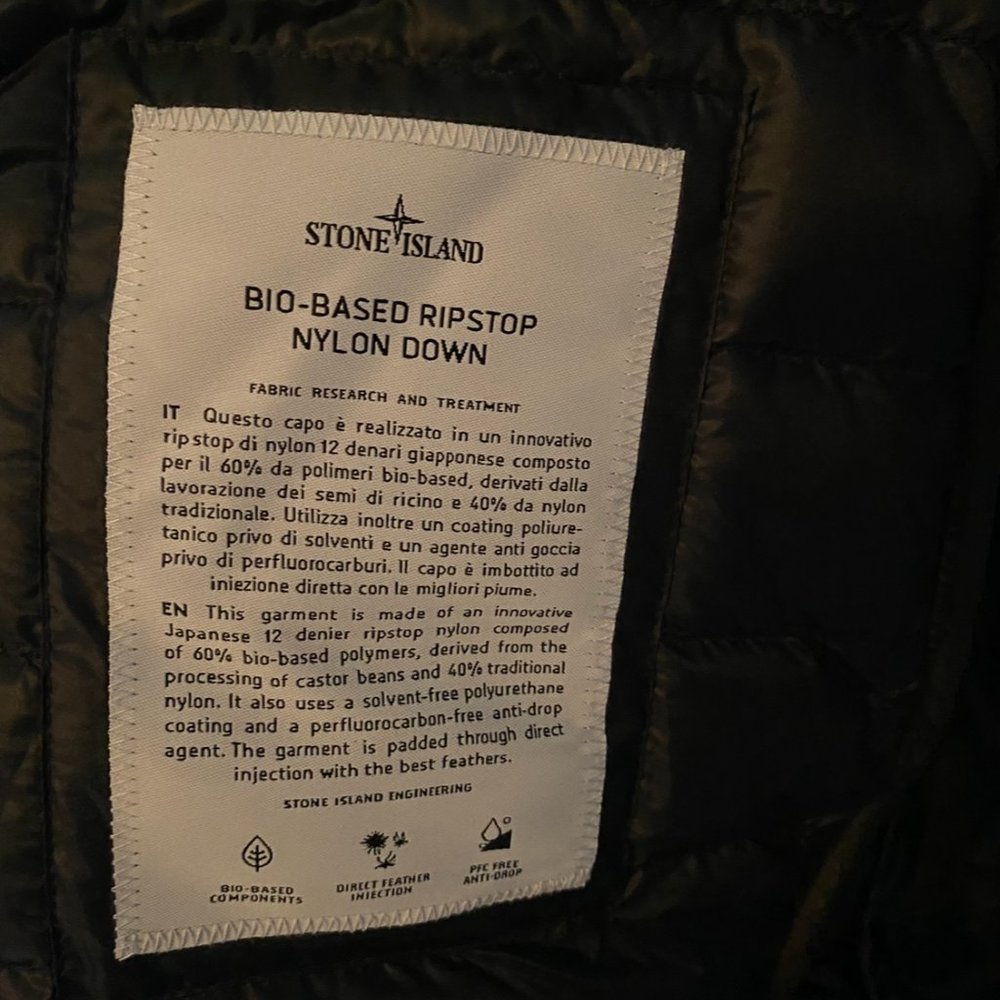 Stone Island Down Jacket, Size L - Picture 9 of 10